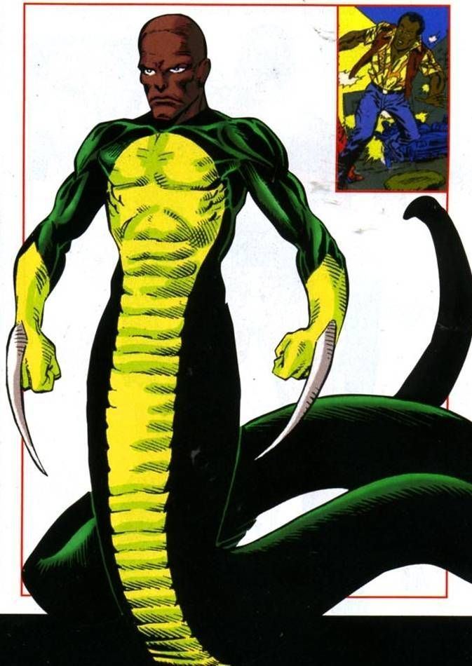 Bushmaster (Marvel Comics) Bushmaster Serpent Society Marvel Pinterest