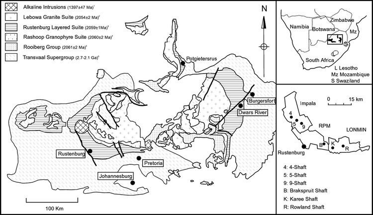Bushveld Igneous Complex Formation of bifurcating chromitite layers of the UG1 in the