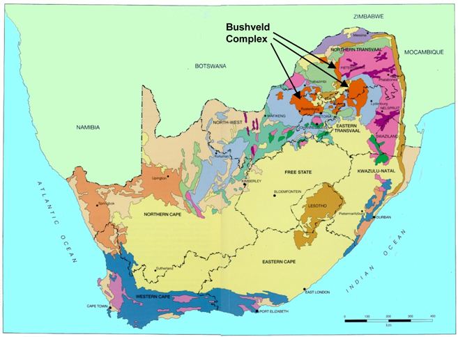 Bushveld Igneous Complex Technical Report Lebowa Platinum Mine Limpopo Province South Africa
