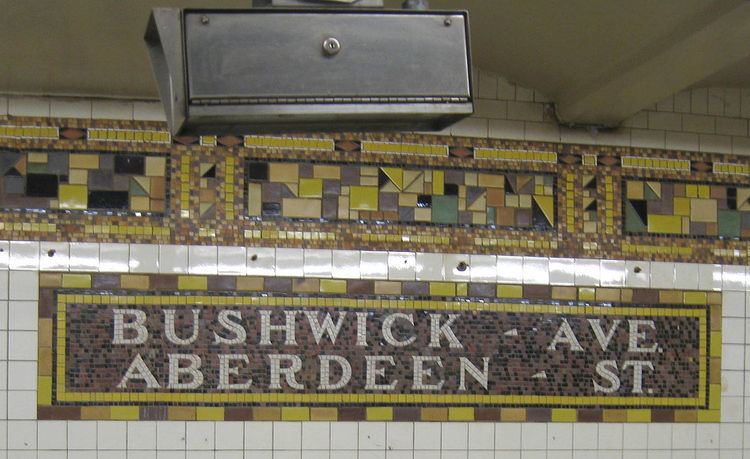 Bushwick Avenue–Aberdeen Street (BMT Canarsie Line)