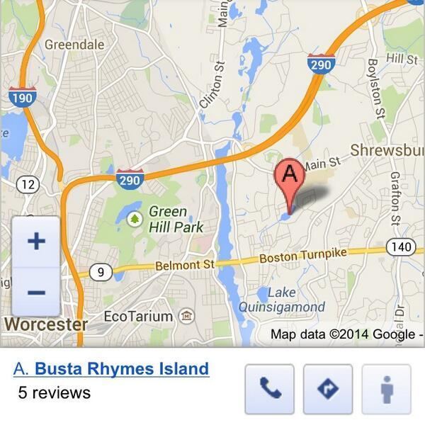 Busta Rhymes Island Elliot on Twitter quotBusta Rhymes Island located on Google