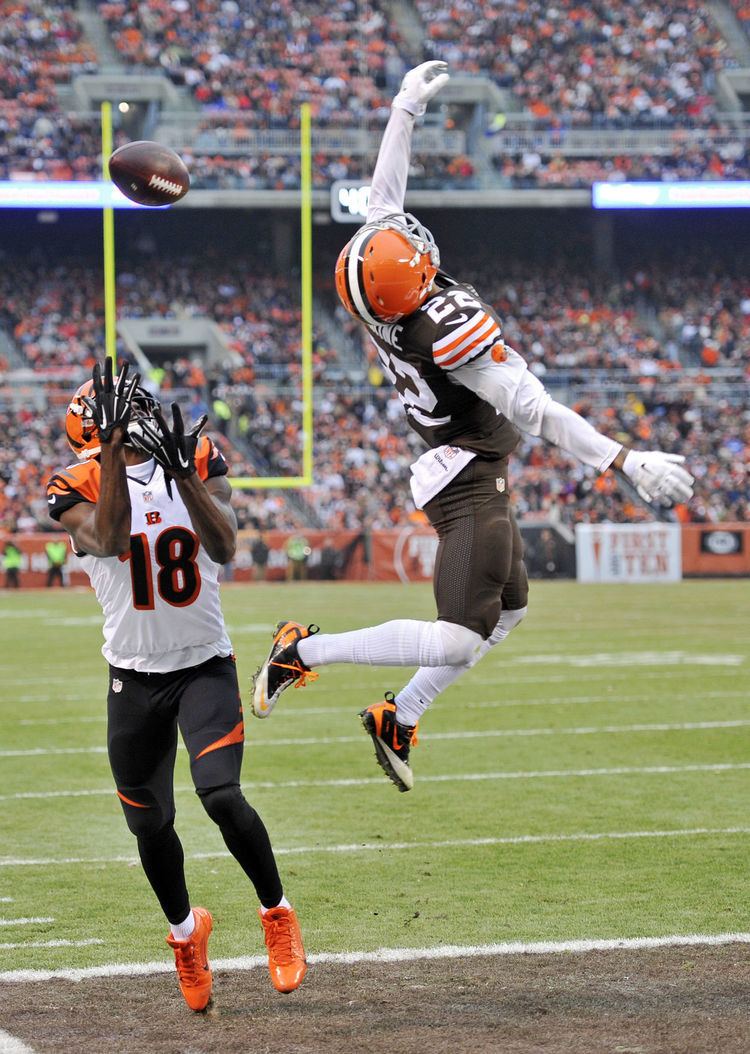 Buster Skrine NFLcom Photos Bengals Browns Football Jeremy Hill