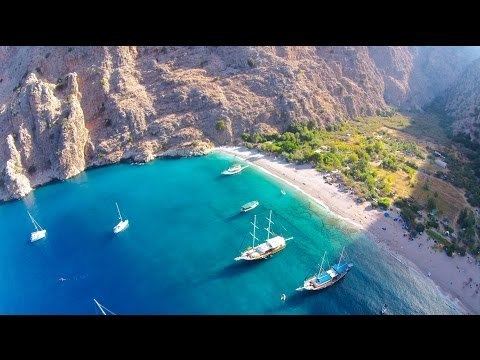 Butterfly Valley, Fethiye Breathtaking views of Butterfly Valley Fethiye YouTube