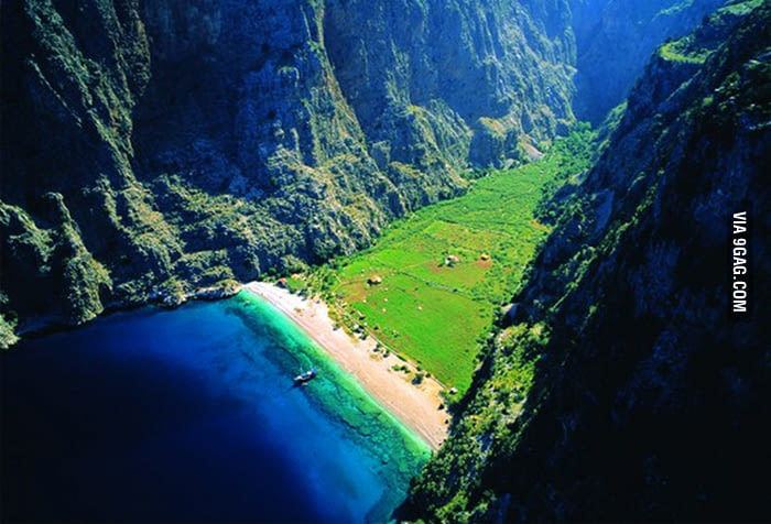 Butterfly Valley, Fethiye Butterfly Valley in Fethiye Turkey 9GAG