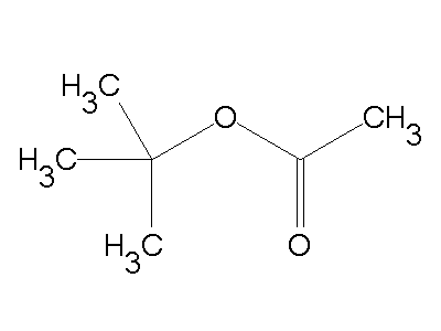 Butyl acetate tertbutyl acetate C6H12O2 ChemSynthesis