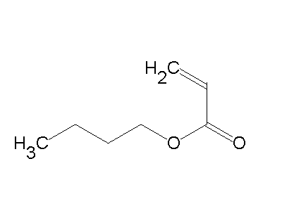 Butyl acrylate butyl acrylate C7H12O2 ChemSynthesis