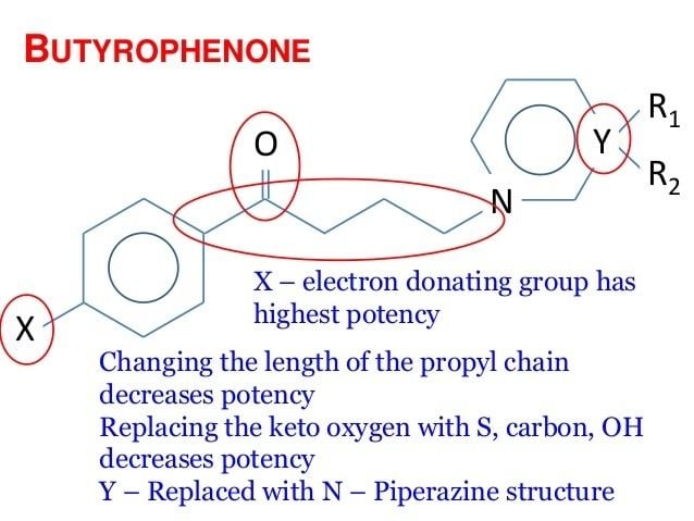 Butyrophenone Structure Activity Relationships Antipsychotics
