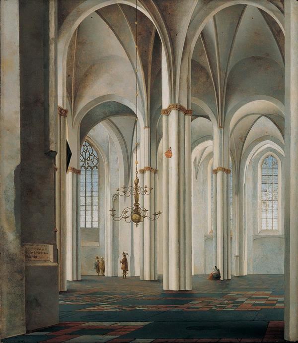 Buurkerk Interior of the Buurkerk Utrecht Kimbell Art Museum
