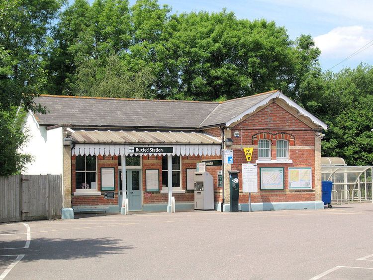 Buxted railway station