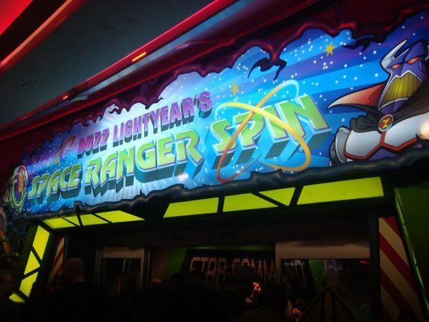 Buzz Lightyear attractions