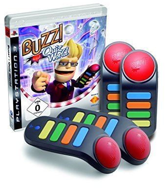 Buzz!: Quiz World Sony Buzz Quiz World inkl WirelessBuzzBuzzer PS3 Amazoncouk