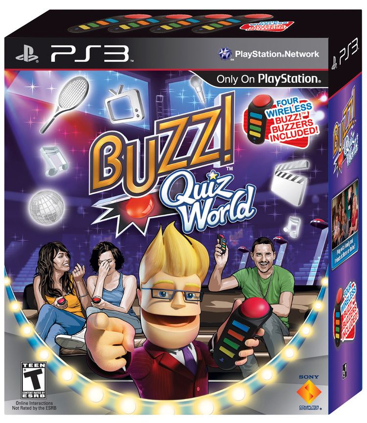 Buzz!: Quiz World Buzz Quiz World Game amp 4Controller Bundle PlayStation 3 IGN