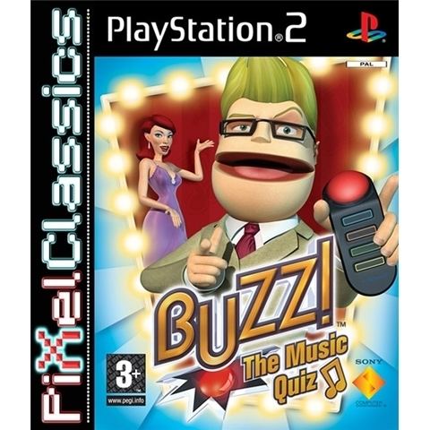 Buzz!: The Music Quiz Sony PS2 Quiz Video Games Buy at PixelClassics