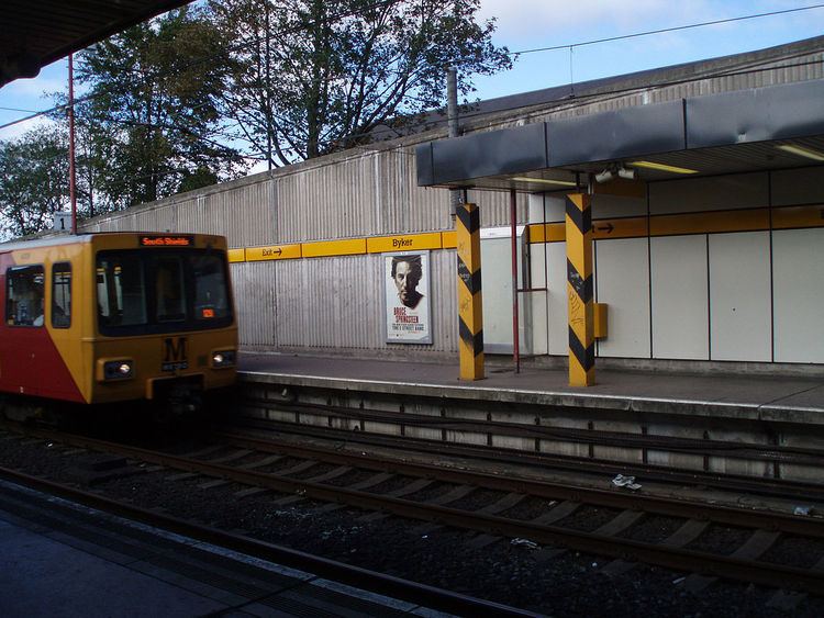 Byker Metro station