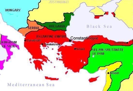 Byzantine Empire under the Angelos dynasty