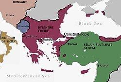 Byzantine Empire under the Doukas dynasty httpsuploadwikimediaorgwikipediacommonsthu