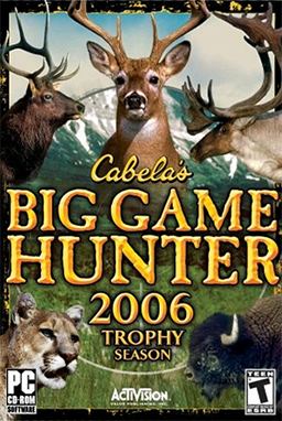 Cabela's Big Game Hunter 2006 Trophy Season httpsuploadwikimediaorgwikipediaen117Cab