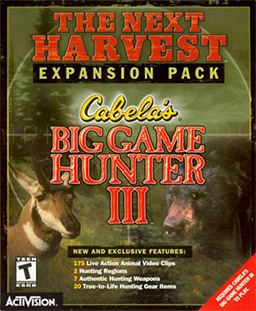 Cabela's Big Game Hunter III: The Next Harvest httpsuploadwikimediaorgwikipediaenee2Cab