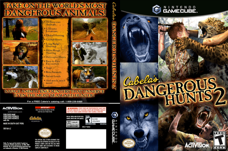 Cabela's Dangerous Hunts 2 GVKE52 Cabela39s Dangerous Hunts 2