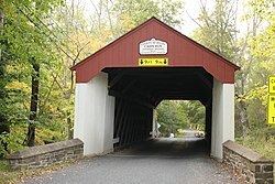 Cabin Run Covered Bridge httpsuploadwikimediaorgwikipediacommonsthu