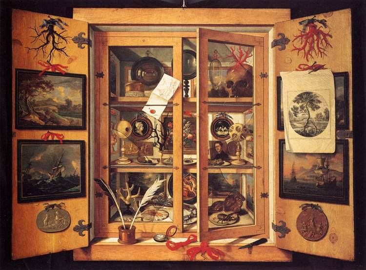 Cabinet of curiosities FileCabinet of Curiosities 1690s Domenico Rempsjpg Wikimedia Commons