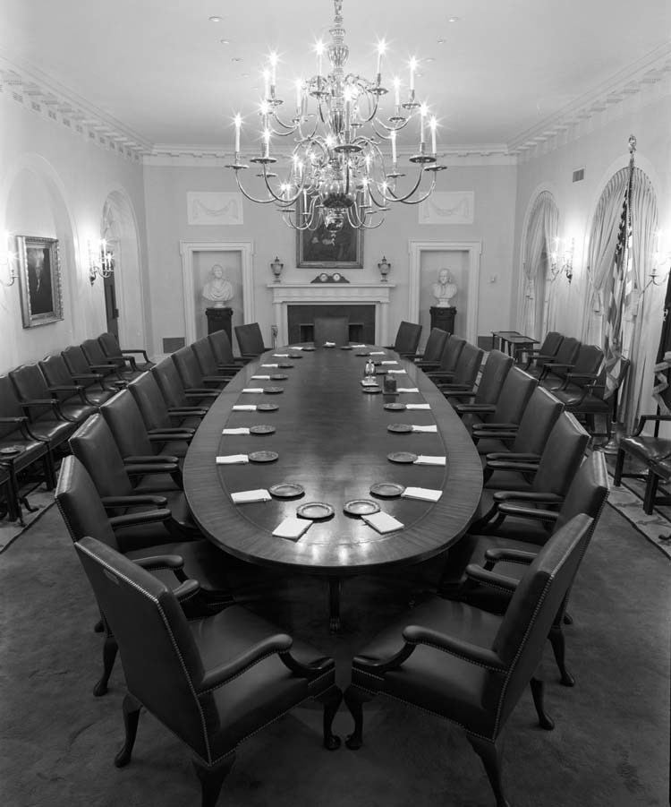 Cabinet Room (White House) Ronald Reagan Presidential Library National Archives and Records