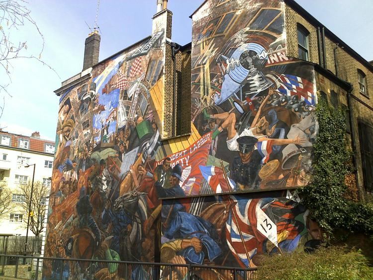 Cable Street Mural They Shall Not Pass39 Bywaysbyrailway