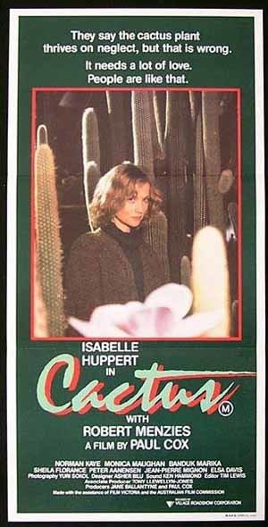 Cactus (1986 film) CACTUS 1986 Isabelle Huppert AUSTRALIAN Daybill Movie poster