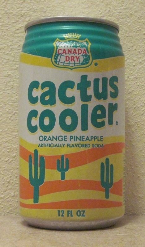 Cactus Cooler Cactus Cooler 2 Soda Can Collection