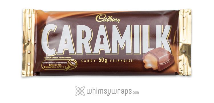 Cadbury Caramilk Which chocolate bars do your wrappers fit Chocolate Bar Wrappers