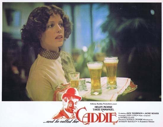 Caddie (film) CADDIE 1976 Australian Lobby Card 6 Jack Thompson Helen Morse