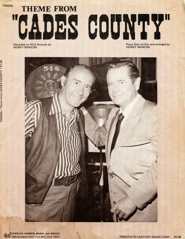 Cade's County Saved From The Paper Drive Theme from CADE39S COUNTY sheet music