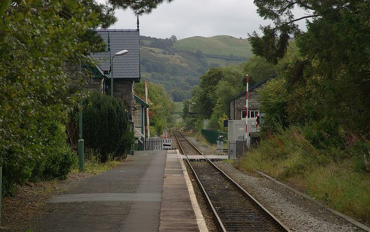 Caersws railway station