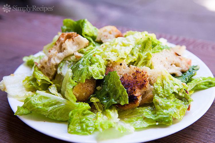 Caesar salad Caesar Salad Recipe SimplyRecipescom