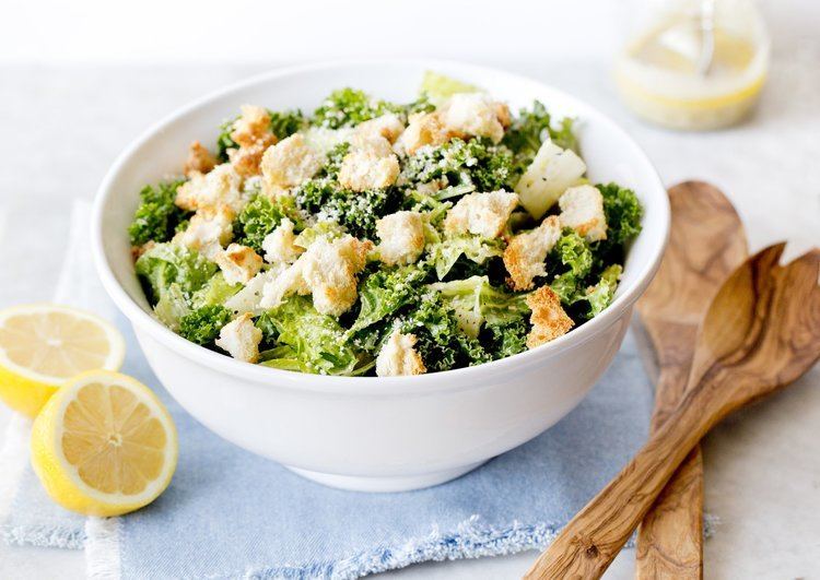 Caesar salad KaleRomaine Caesar Salad Recipe NYT Cooking
