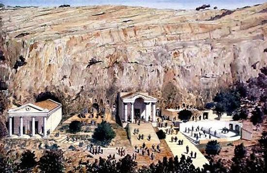 Caesarea Philippi Caesarea Philippi the Gates of Hades