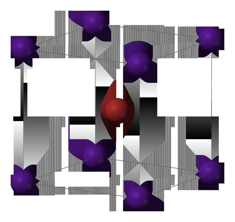 Caesium bromide FileCaesiumbromideunitcell3Dballspng Wikimedia Commons