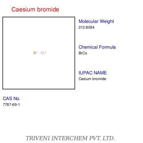 Caesium bromide Caesium bromide Exporter Caesium bromide Manufacturer India