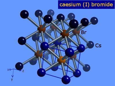 Caesium bromide Caesiumcaesium bromide WebElements Periodic Table