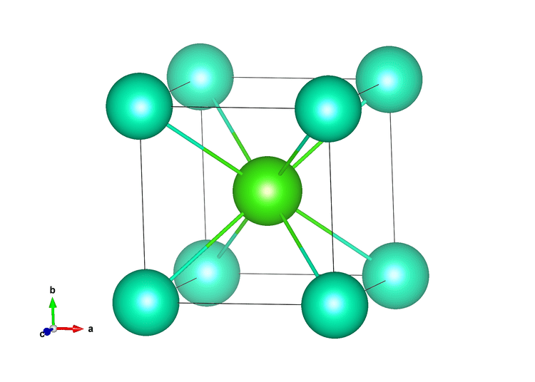 Caesium chloride Structure of Solid The Cesium Chloride structure