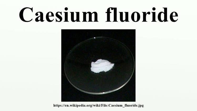 Caesium fluoride Caesium fluoride YouTube