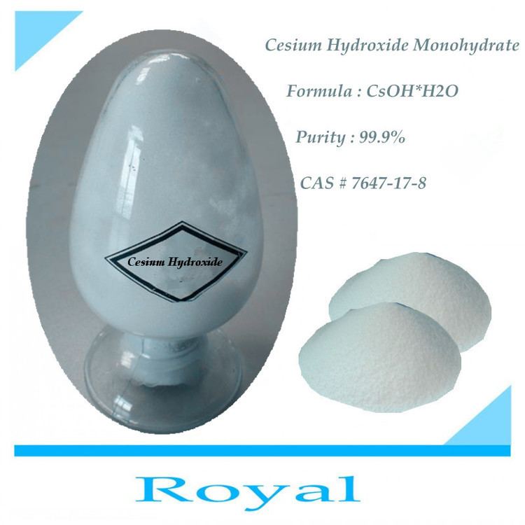 Caesium hydroxide Cesium Hydroxide Cesium Hydroxide Suppliers and Manufacturers at