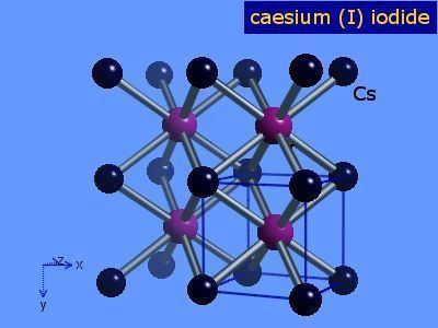 Caesium iodide Caesiumcaesium iodide WebElements Periodic Table