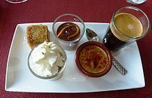Café gourmand httpsuploadwikimediaorgwikipediacommonsthu