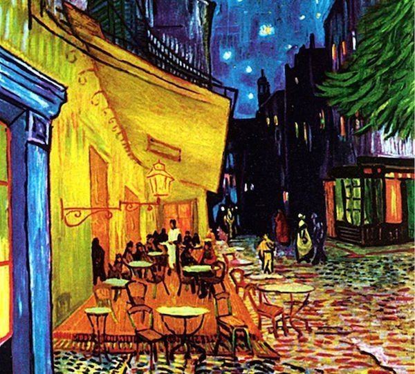 Café Terrace at Night Van Gogh Hides The Last Supper in Caf Terrace at Night artnet News