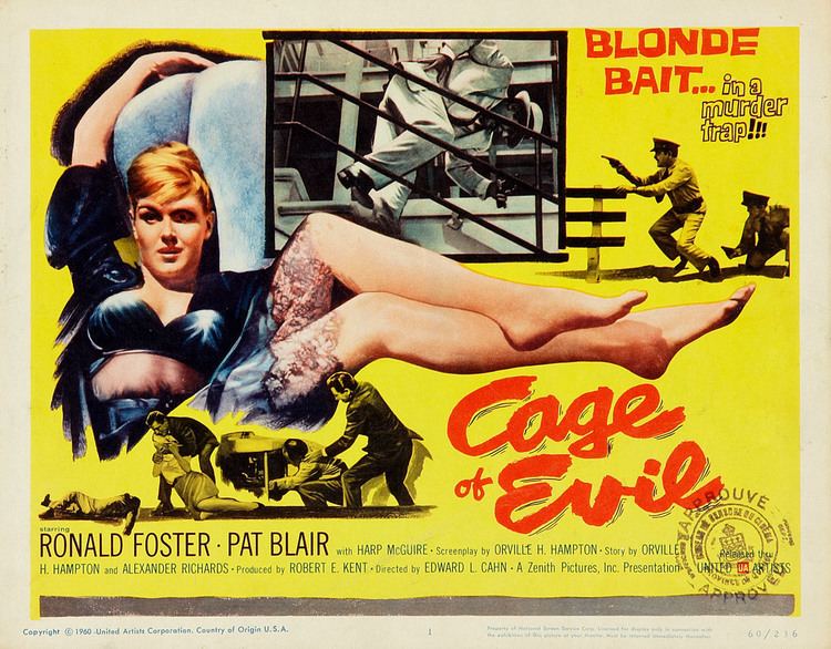 Cage of Evil Where Danger Lives CAGE OF EVIL 1960