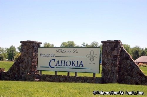 Cahokia, Illinois mediaconnectingstlouiscom500cahokiasign62206jpg