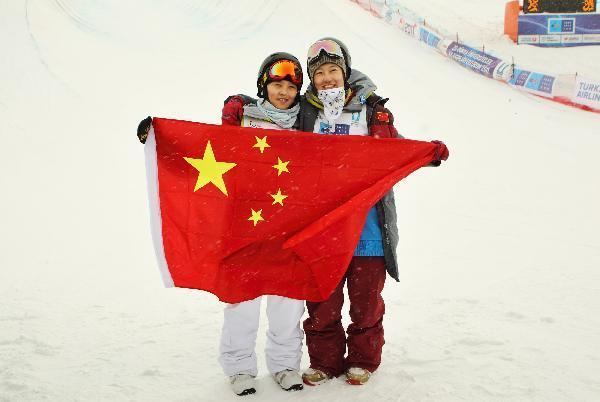 Cai Xuetong China Wins One Gold One Bronze on Snowboard All China