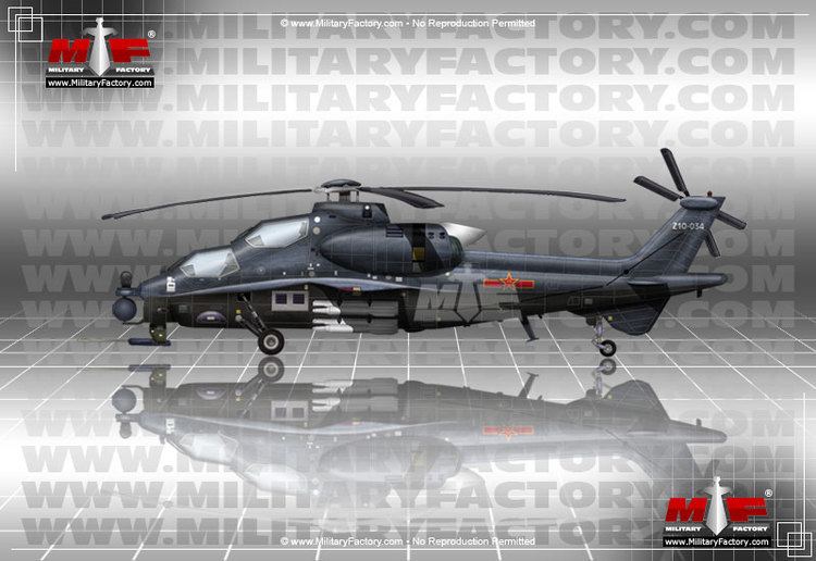 CAIC Z-10 CAIC Z10 Fierce Thunderbolt Attack Helicopter