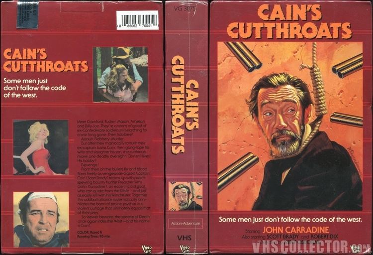 Cain's Cutthroats Cains Cutthroats VHSCollectorcom Your Analog Videotape Archive